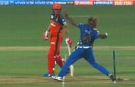 Malinga's No Ball - Image Courtesy (BCCI/IPLR20.com)